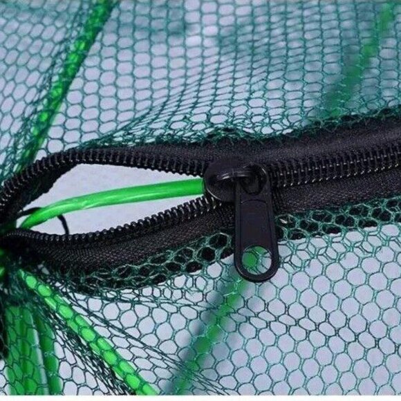 Portable Folded Fishing Net, Trap for Minnow, Crawfish, Crab, Lobster, Fishes - Picture 3 of 6